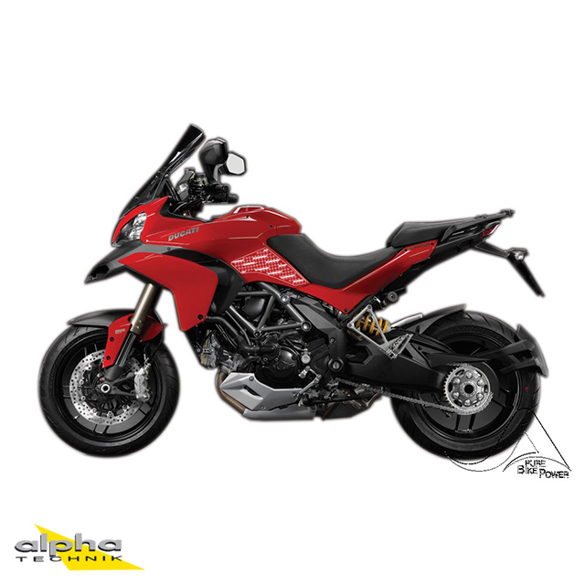 Stompgrip klar, Volcano, für Ducati Multistrada 1200 (2), 2010-2014