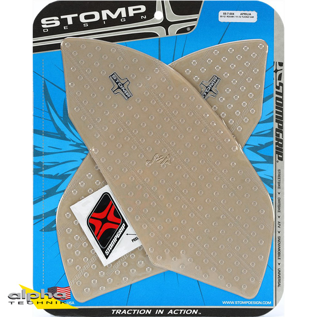 Stompgrip klar, Volcano,  für Aprilia RSV4 und Tuono V4 (siehe Verwendungsliste)