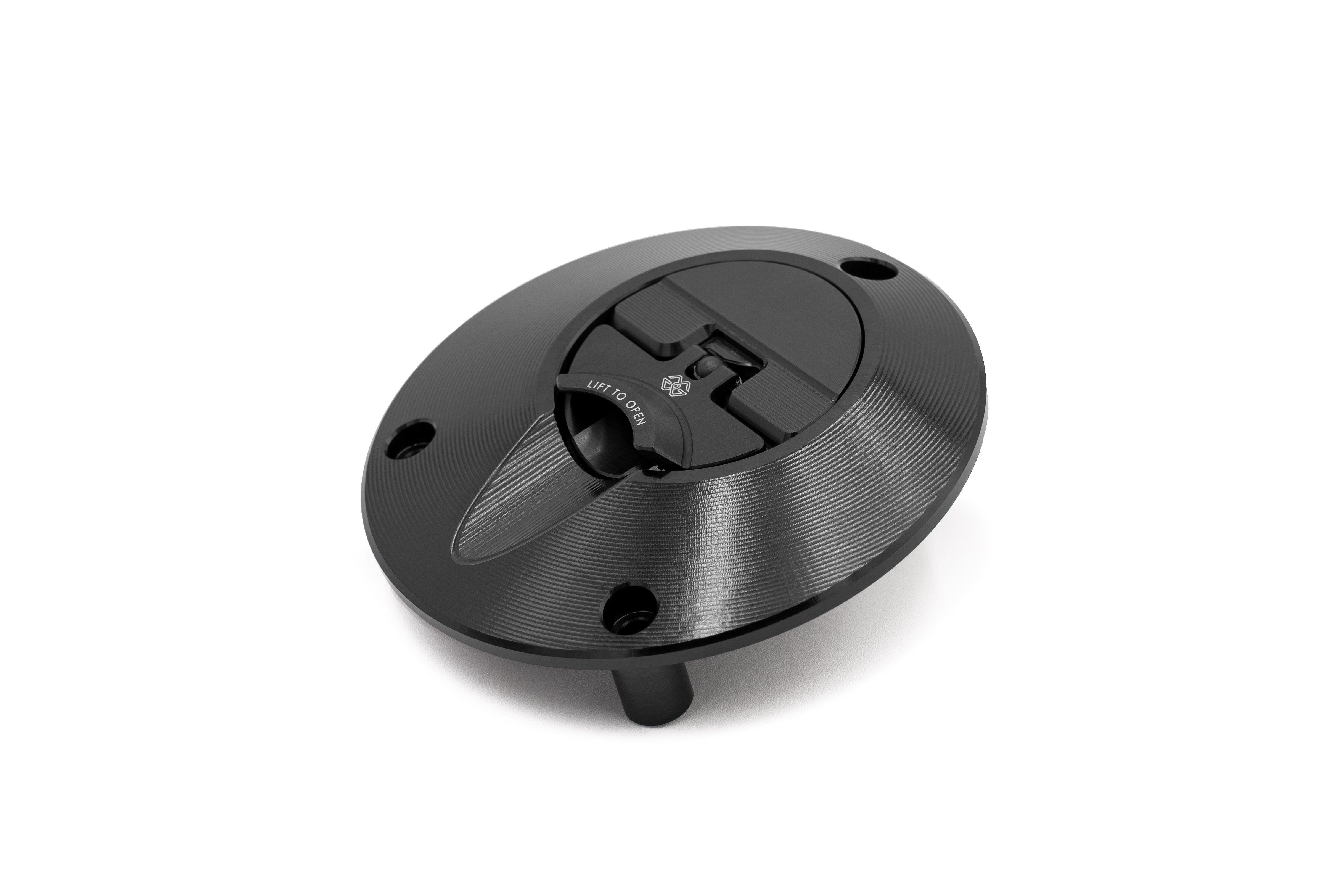Gilles FCAP2 Qucik-Release Tankdeckel, schwarz, für verschiedene Ducati-Modelle und Aprilia RSV4RR/RF