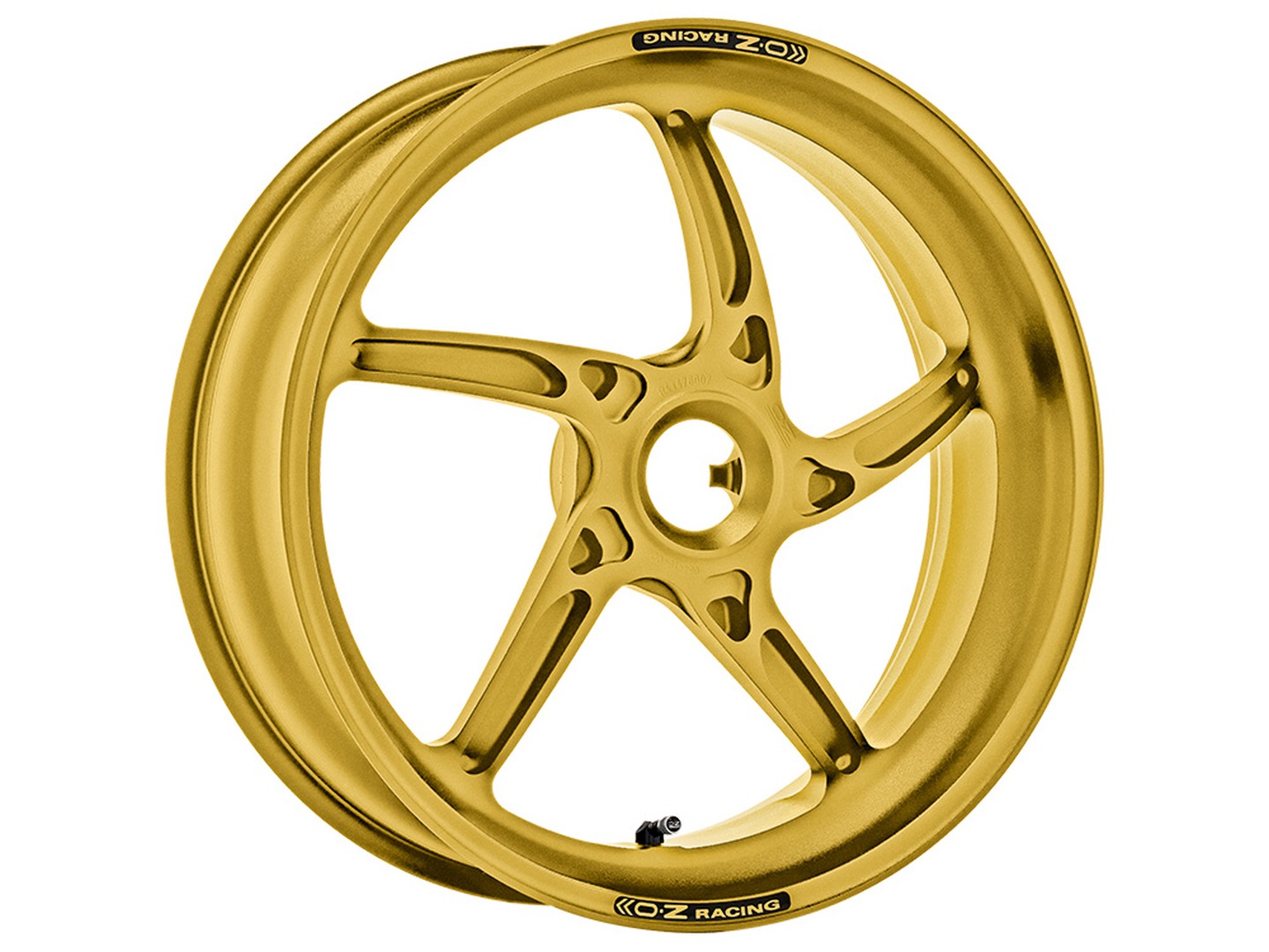 OZ Piega R Aluminium Satz in goldfarben matt für Ducati Panigale V2 955, 2020-2023 und Streetfighter V2, 2022-2023