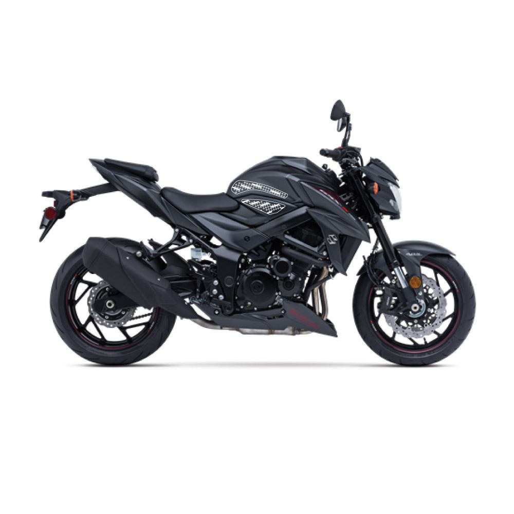 Stompgrip Traction Pads klar, für Suzuki GSXS750, ab 2018-22