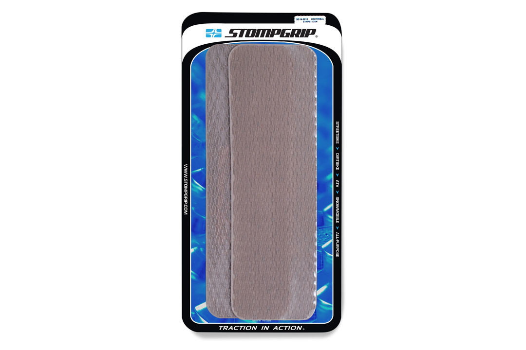 Stompgrip Traction Pads Universal Rahmen Leiste klar, Icon