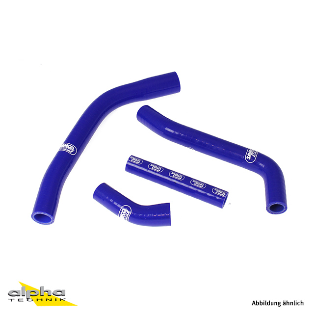 SAMCO SPORT Siliconschlauch Kit blau für Yamaha YZ450F Modelljahr 2010-2013