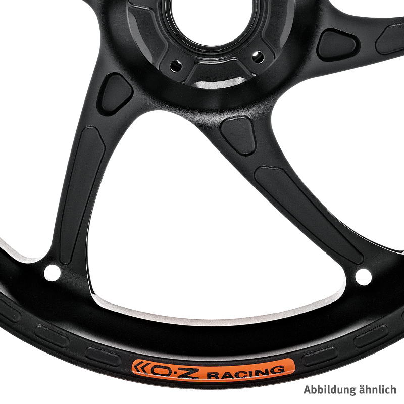OZ Gass RS-A Aluminium Satz in schwarz matt für BMW S1000RR (für Schmiede- oder Carbonfelge ("M" Kit und "RACE" Kit), 2021-2024