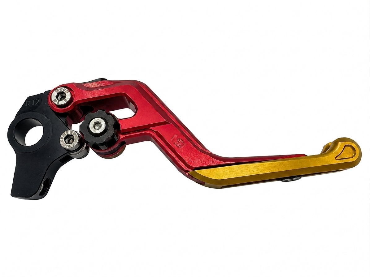 LSL ERGONIA Bremshebel R13 Rot/Schwarz/Gold