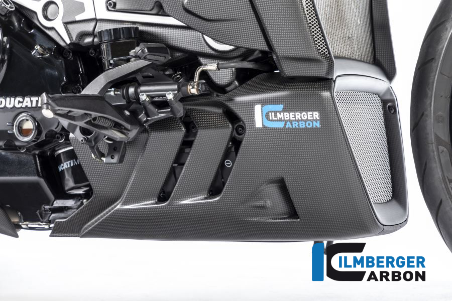 Ilmberger Carbon Motorspoiler rechts, matt, Ducati XDiavel / S 2018-
