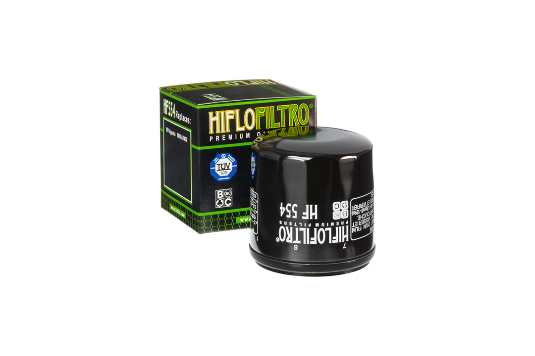 HIFLO Ölfilter HF554 für MV Agusta F4 1000 S / Brutale 910R / Brutale 910S Typ F4
