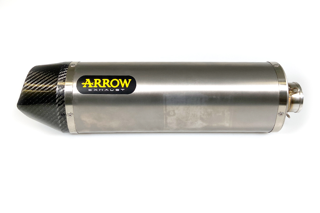 ARROW Auspuff INDY-RACE für Honda CBR1000RR 2008-2016, Titan (Für ARROW Krümmer)