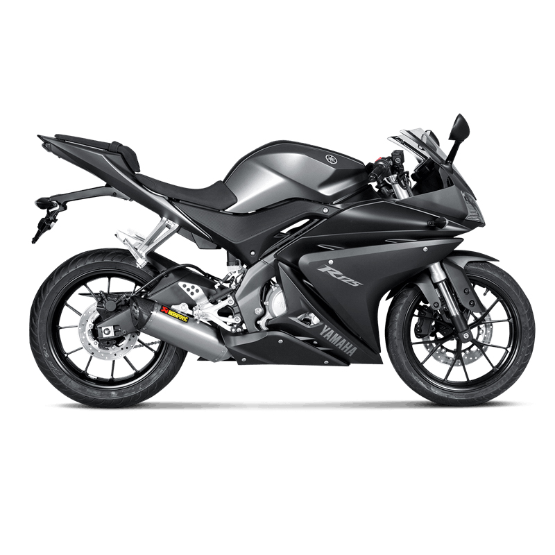 Akrapovic Racing Line (Titanium) Auspuffanlage für Yamaha MT-125 Modelljahr 2014-2019 / YZF-R125 2014-2018