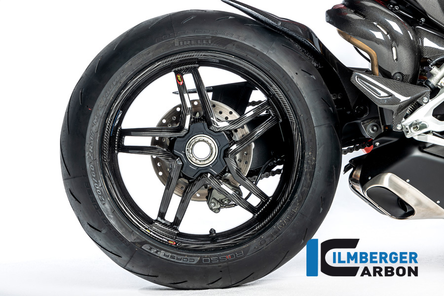Ilmberger Carbon Kotflügel hinten glanz für Ducati Streetfighter V4 2020-