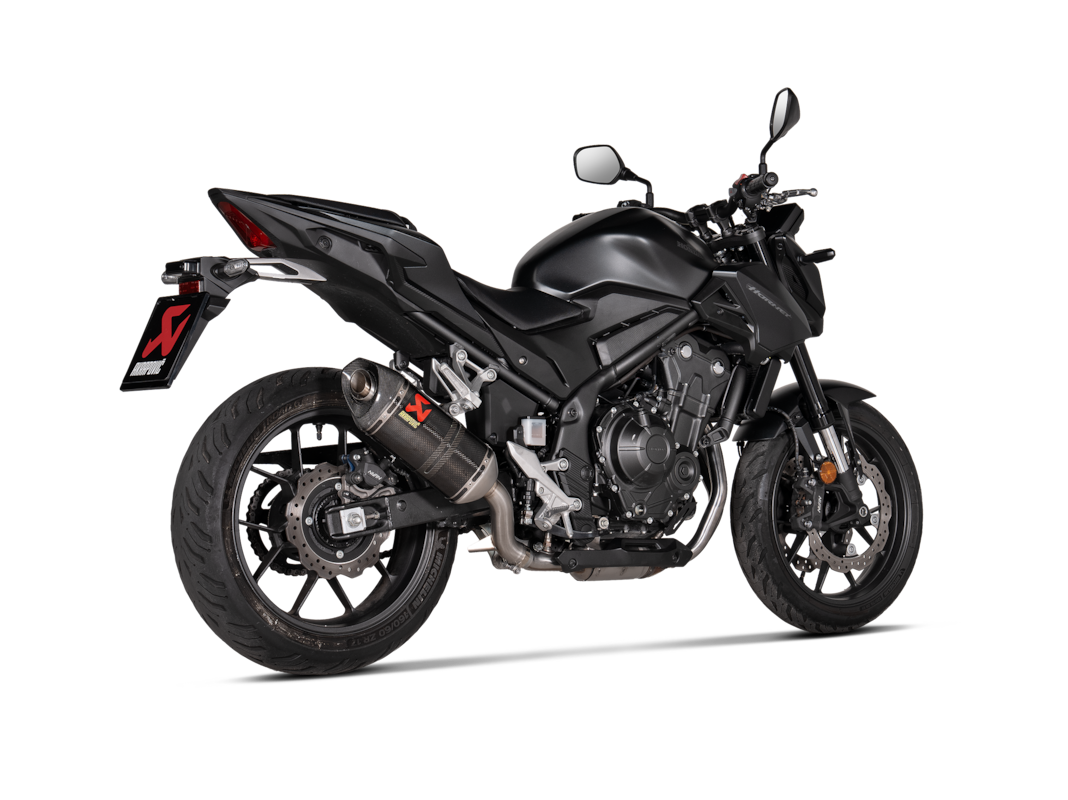 Akrapovic Slip-On Line (Carbon) Auspuff für Honda CB500 Hornet, CBR500R, NX500 2020-2025