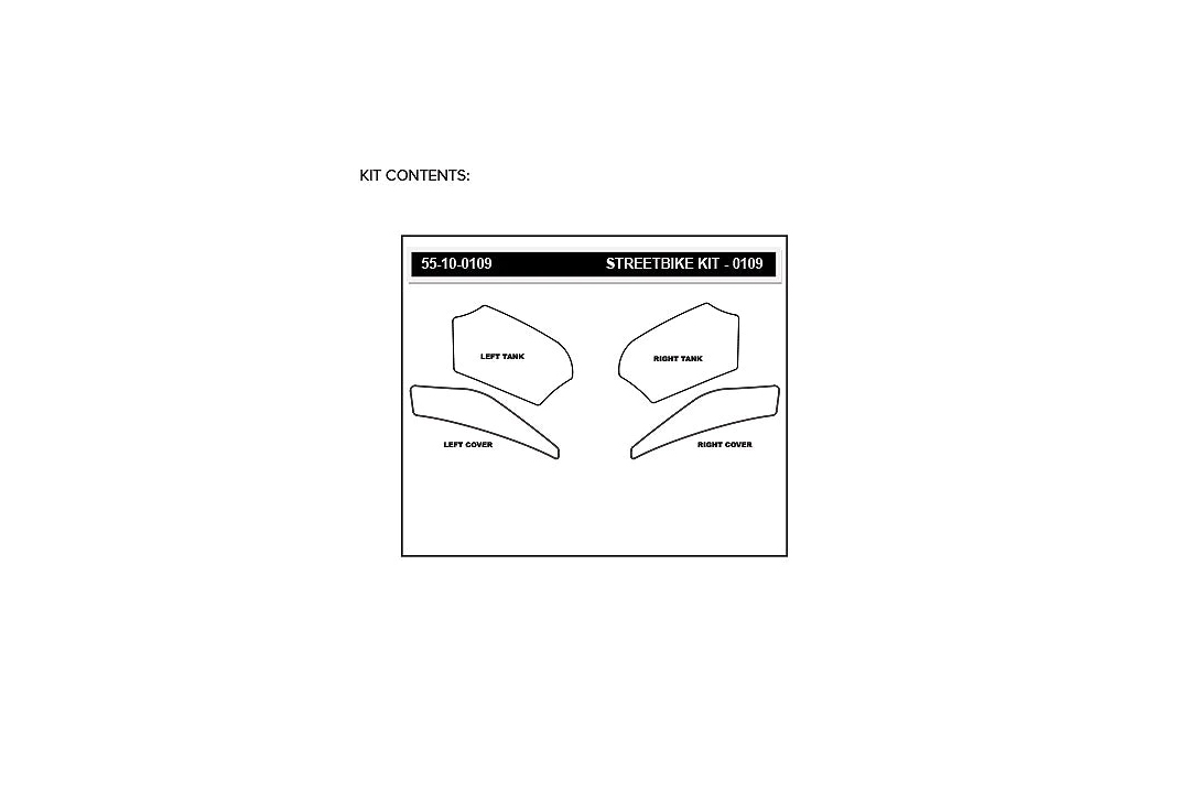 Stompgrip hybrid, Volcano, für Kawasaki Versys 650, 2015-2021