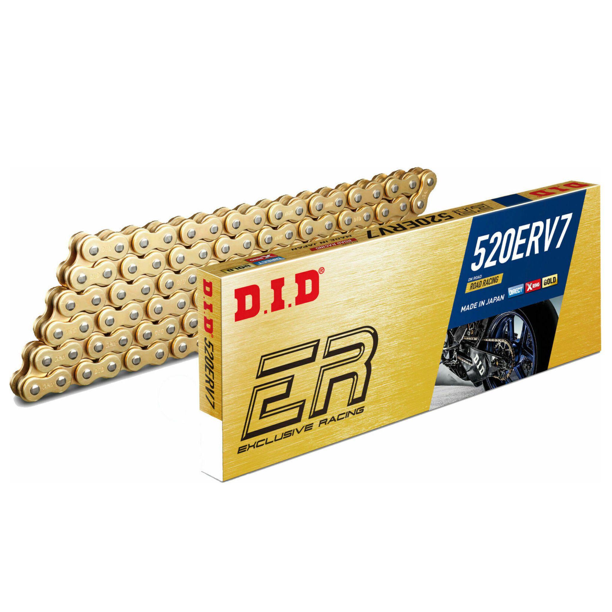 Kette DID 525 ZVM-X gold G&G