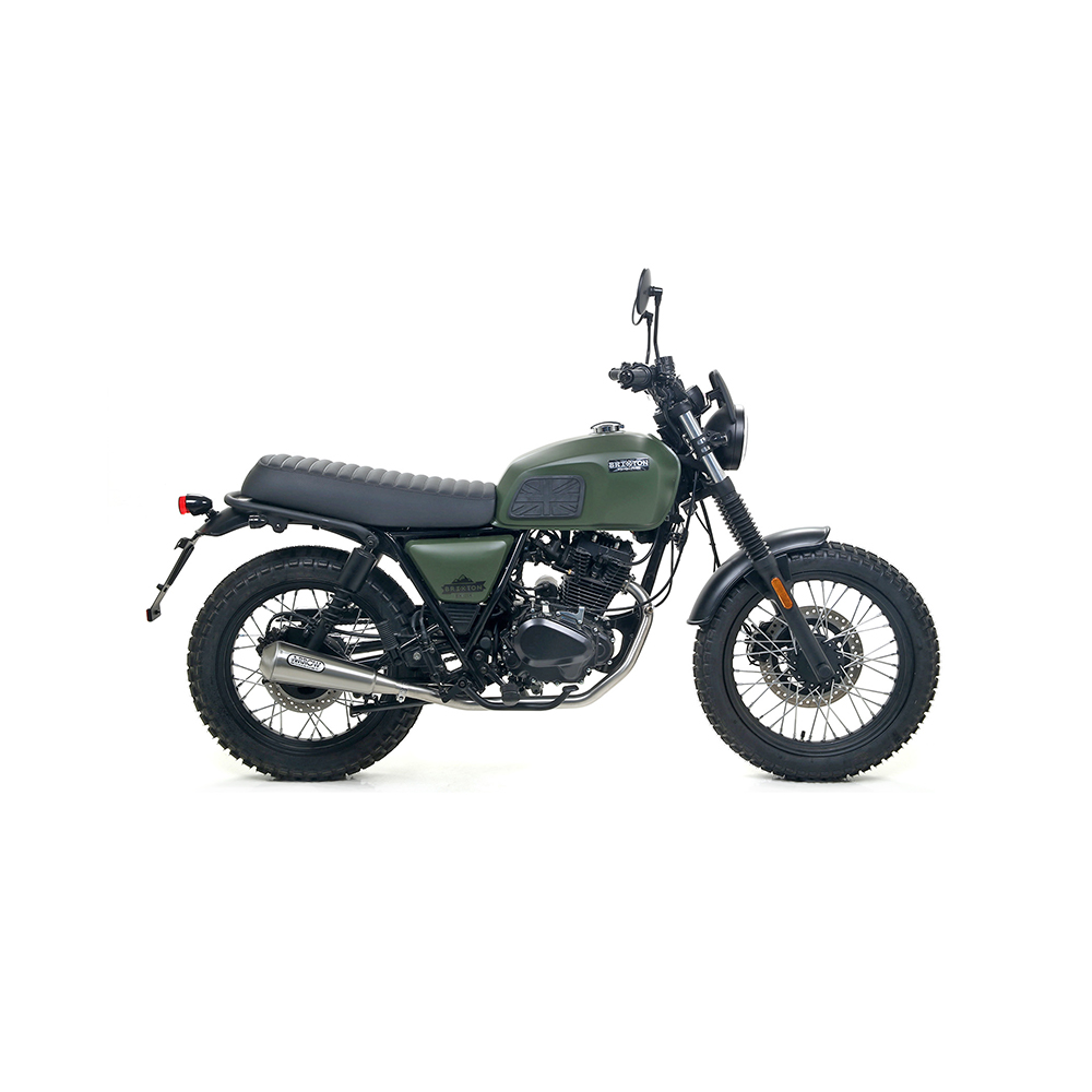 ARROW Auspuff PRO-RACE Edelstahl für Brixton BX125X / Felsberg 125X Modelljahr 2019-2020 