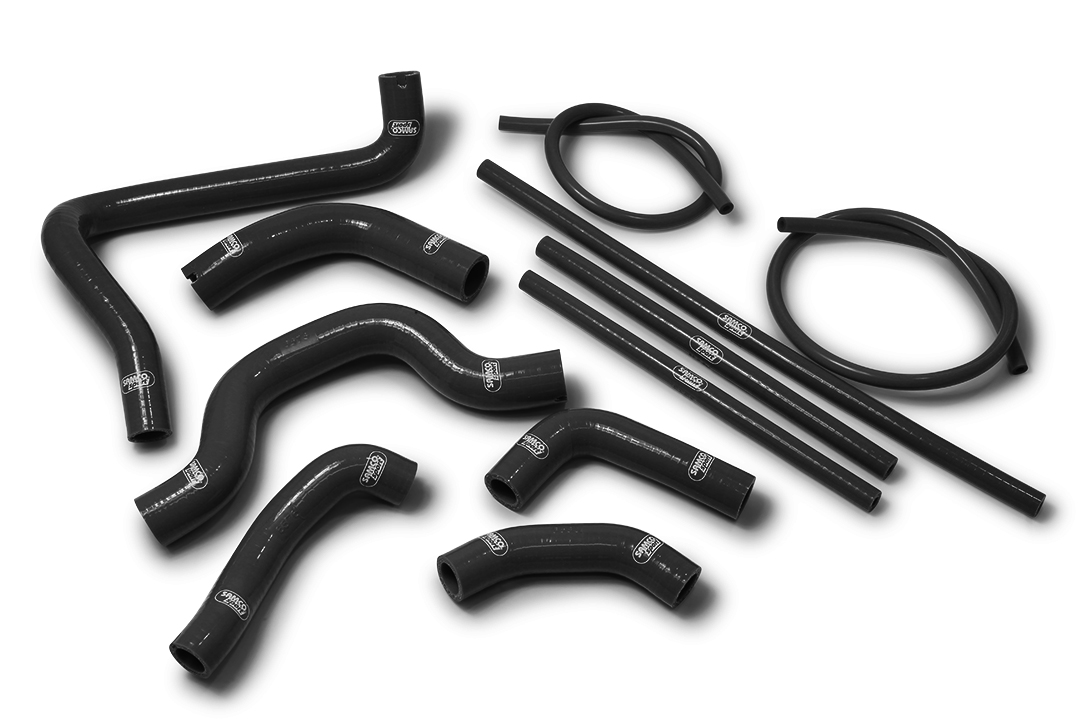 SAMCO SPORT Siliconschlauch Kit schwarz für Ducati Monster 937 (plus / SP), 2021-2025