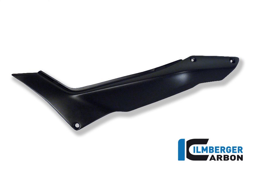 Ilmberger Carbon Seitendeckel unterm Sitz links, Carbon