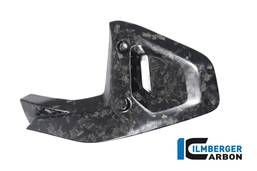 Ilmberger Carbon Rahmendreieckcover links, Black Diamond Carbon, matt, BMW R1300GS 2023-