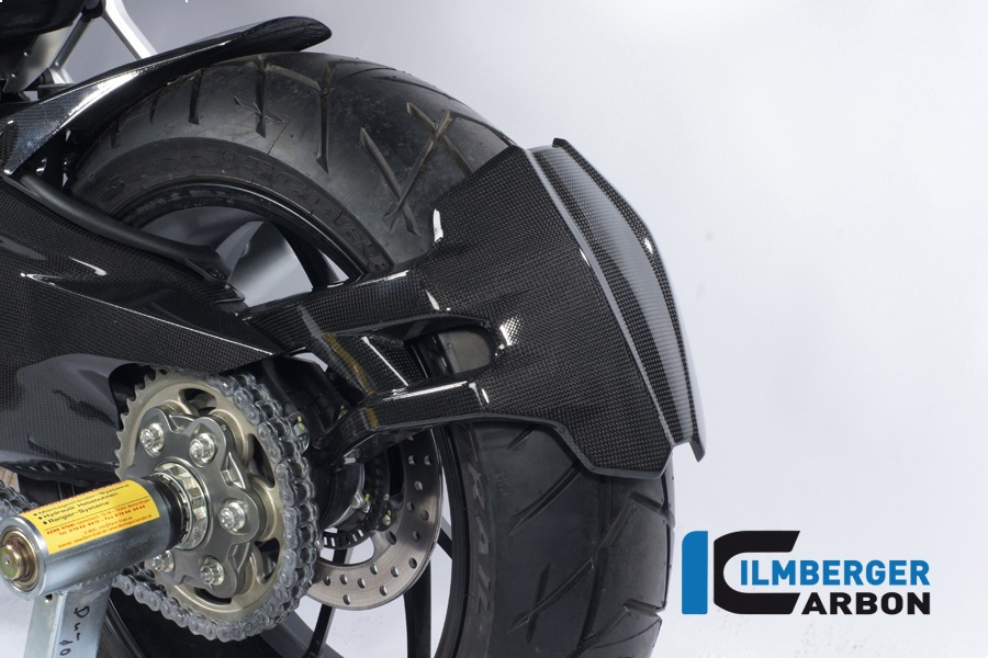 Ilmberger Carbon Spritzschutz hinten, Carbon