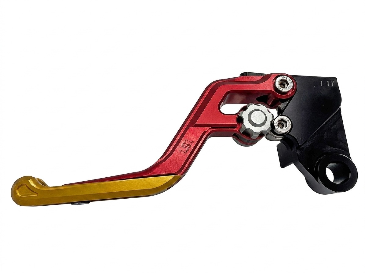 LSL ERGONIA Kupplungshebel L22 Rot/Silber/Gold