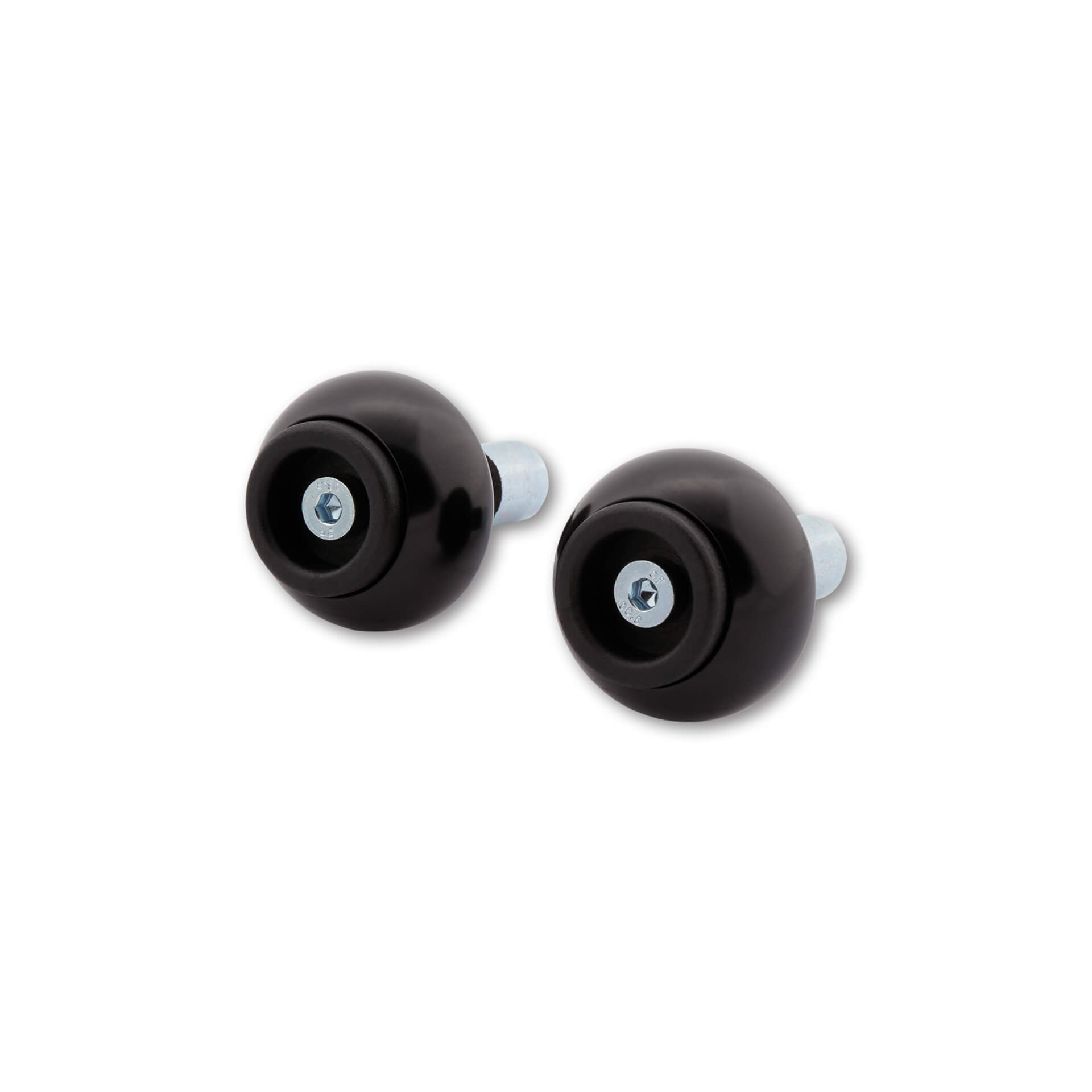 LSL Lenkergewicht Crash Ball Classic, für Lenker mit 18 mm Innendurchmesser (Stahl-Lenker), schwarz