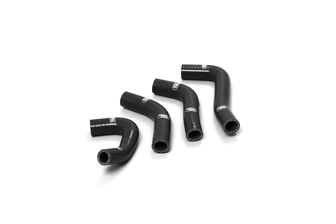 SAMCO SPORT Siliconschlauch Kit schwarz für Honda NSR125 Modelljahr 1988-1994