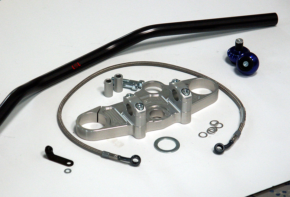 LSL Superbike-Kit mit Teilegutachten für  Suzuki SV1000S, Typ WVBX,   2003-2005, silber, (Typ G)