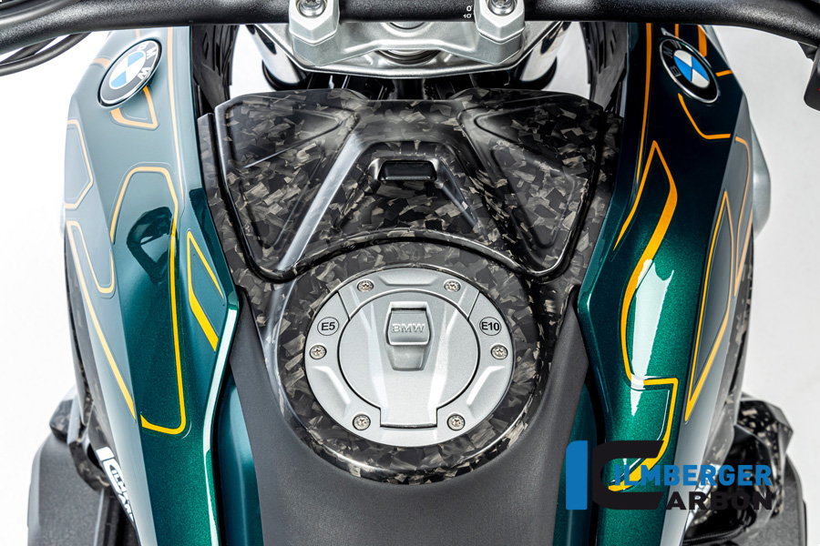 Ilmberger Carbon Obere Tankabdeckung Satz , Black Diamond Carbon, matt, BMW R1300GS 2023-