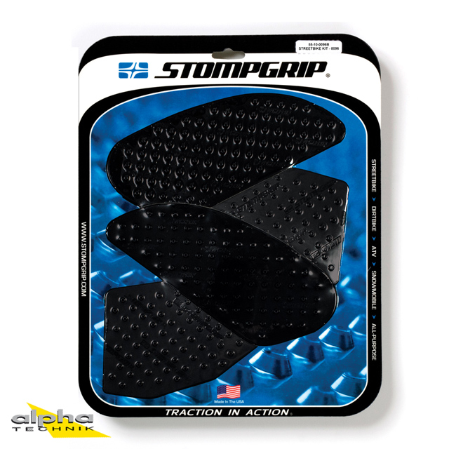 Stompgrip schwarz, Volcano, für Honda CB300F, 2015-2018
