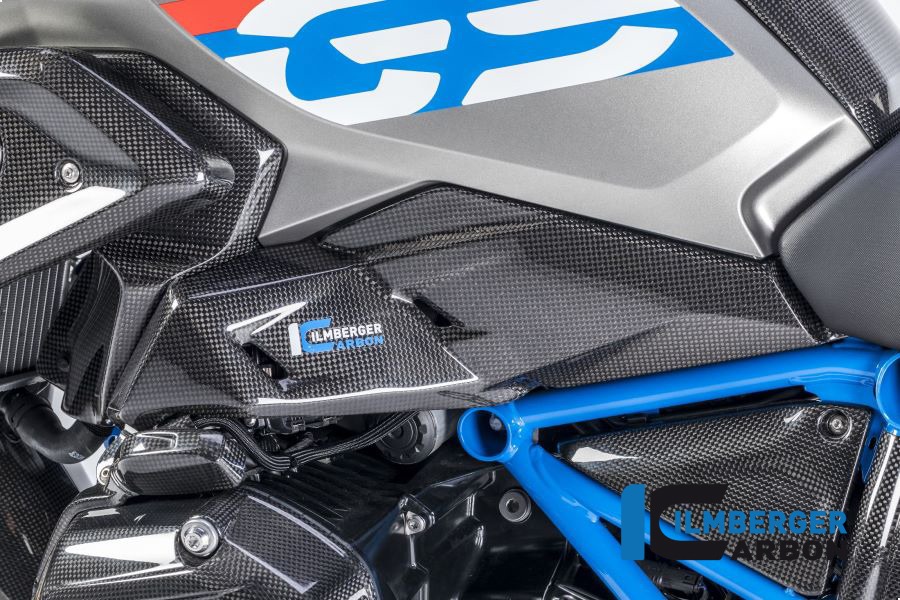 Ilmberger Carbon Tankabdeckung unten links