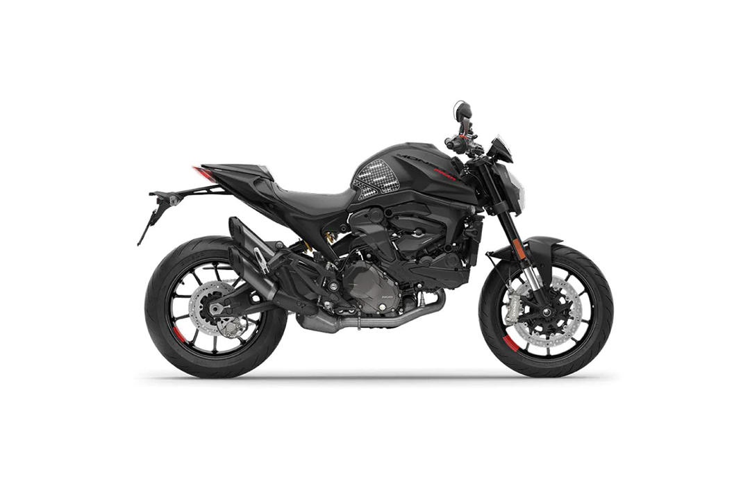 Stompgrip Tank Pad klar, Icon, Streetbike Tank Kit für Monster 937 (plus, SP), 2021-2025, Monster 1200 (S), 2021-2024