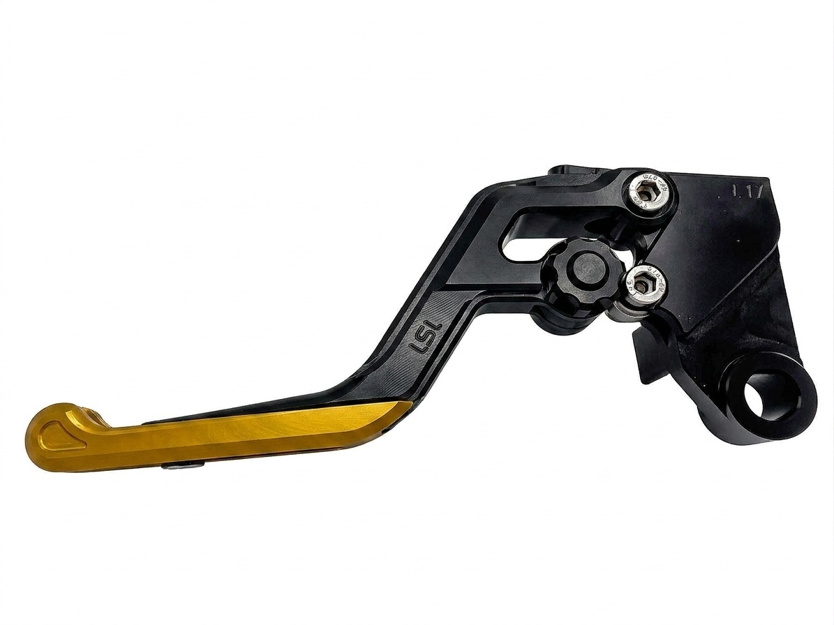 LSL ERGONIA Kupplungshebel L52 Schwarz/Schwarz/Gold