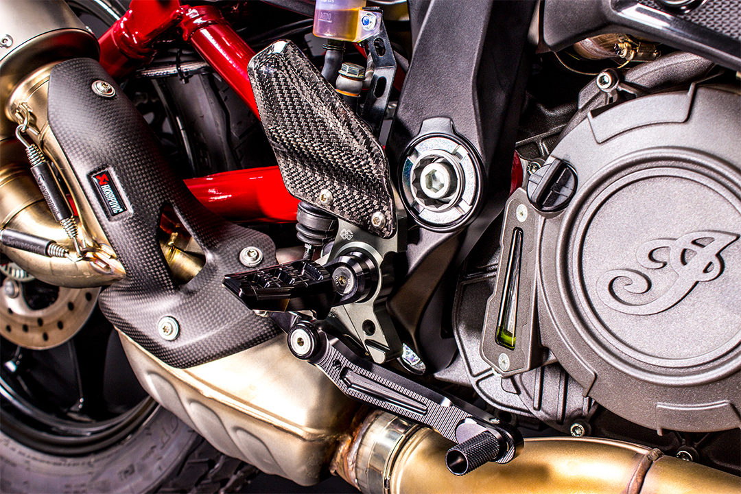 GILLES RCT10GT Fußrastenanlage für Indian FTR 1200 / S ab Modelljahr 2019-