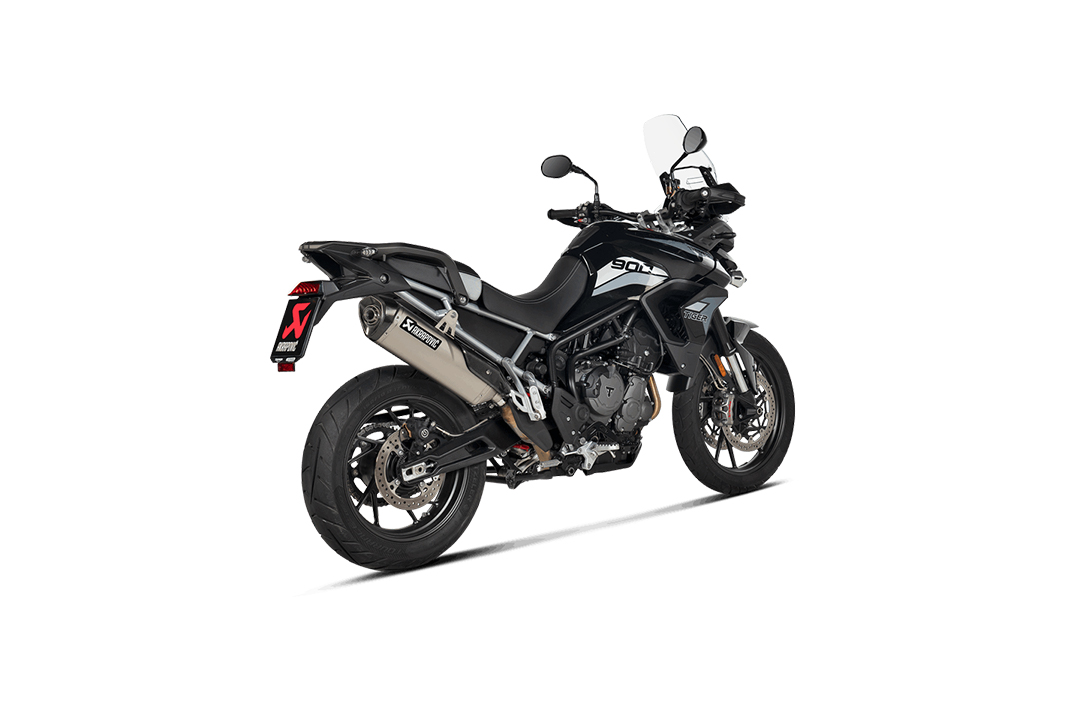 Akrapovic Slip-On Line (Titanium) Auspuff für Triumph Tiger 900 / GT / Rally / GT Pro / Rally Pro Modelljahr 2020-
