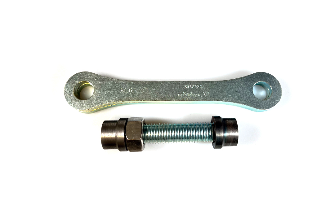alpha Technik Tieferlegungssatz 40mm für Kawasaki KLR650; Typ KL650C; Modelljahr 1995-