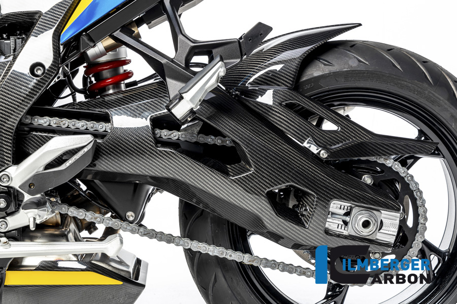 Ilmberger Carbon Schwingenabdeckung links, glänzend, BMW S1000XR 2020- M1000XR 2024-