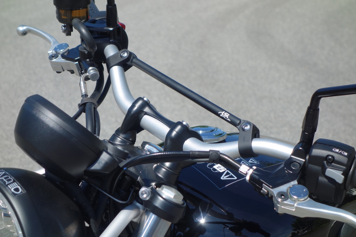 LSL Lenkerstrebe Cross-Bar in matt schwarz