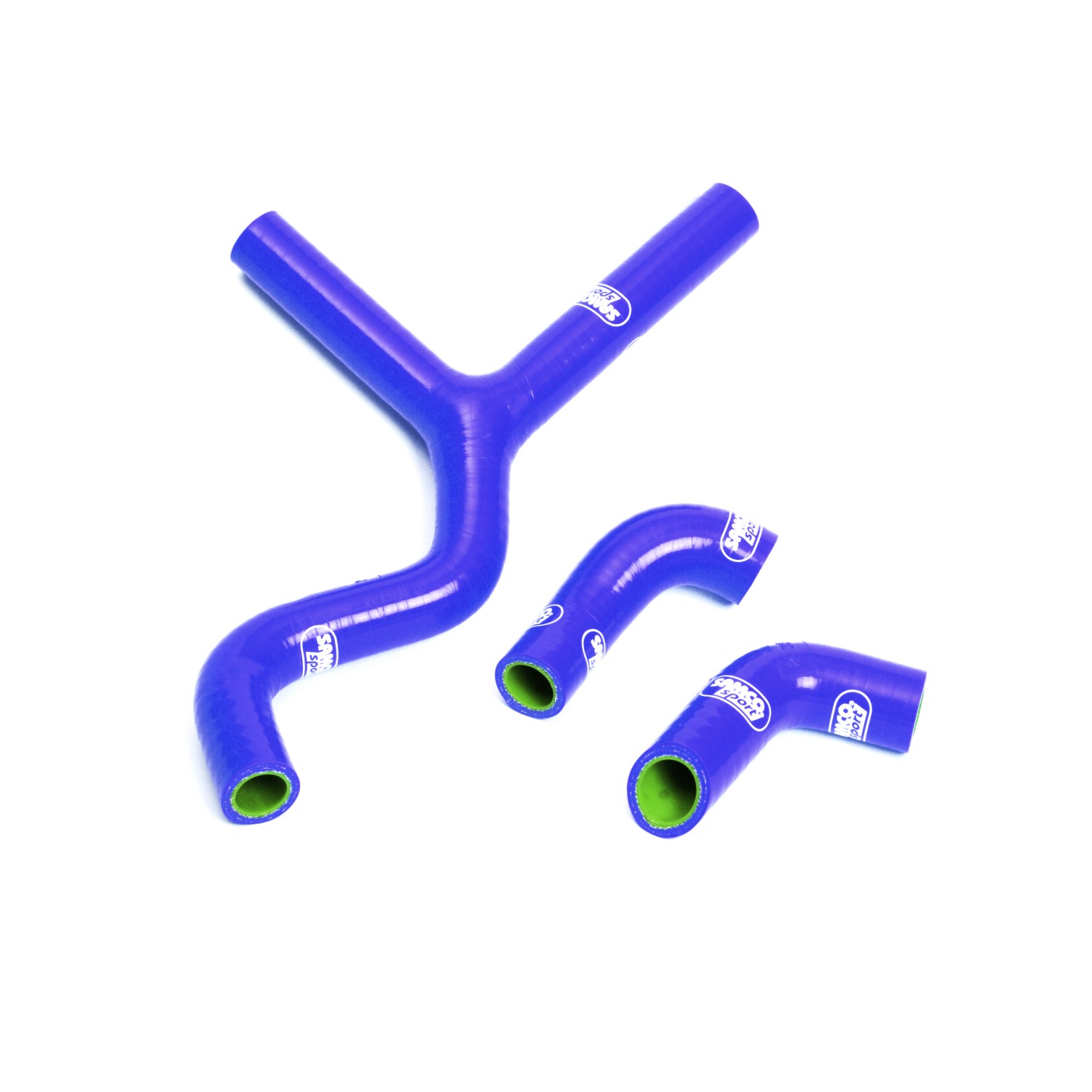 SAMCO SPORT Siliconschlauch Kit blau für KTM SMR450 SMR560 SX450 SX525 SXS540 Modelljahr 2001-2007