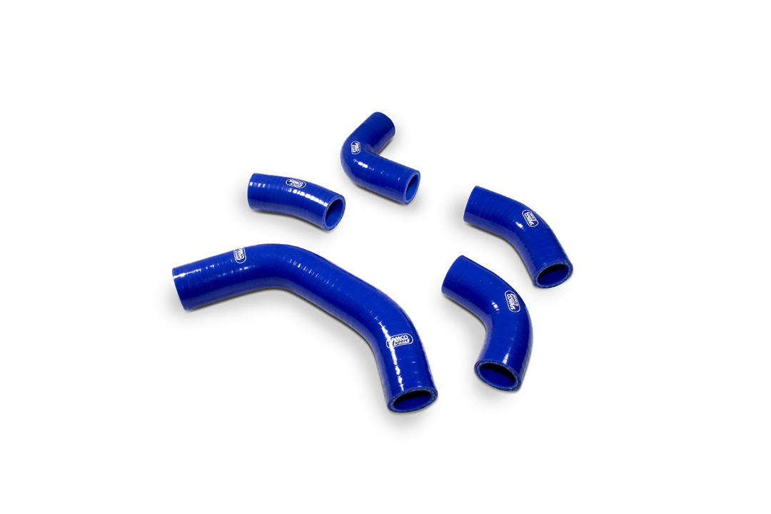SAMCO SPORT Siliconschlauch Kit OEM Design blau für Kawasaki ZX10R Ninja ZX10RR Ninja Modelljahr 2021-2024