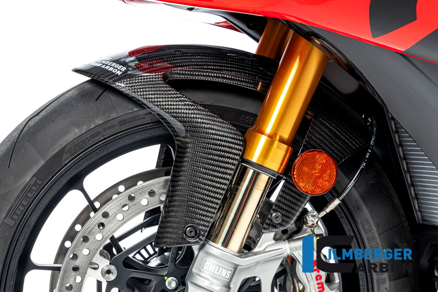 Ilmberger Carbon Kotflügel vorne glanz für Aprilia RSV4 / Tuono V4 2021-