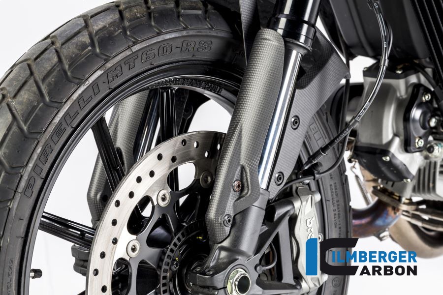 Ilmberger Carbon Standrohrcover links matt