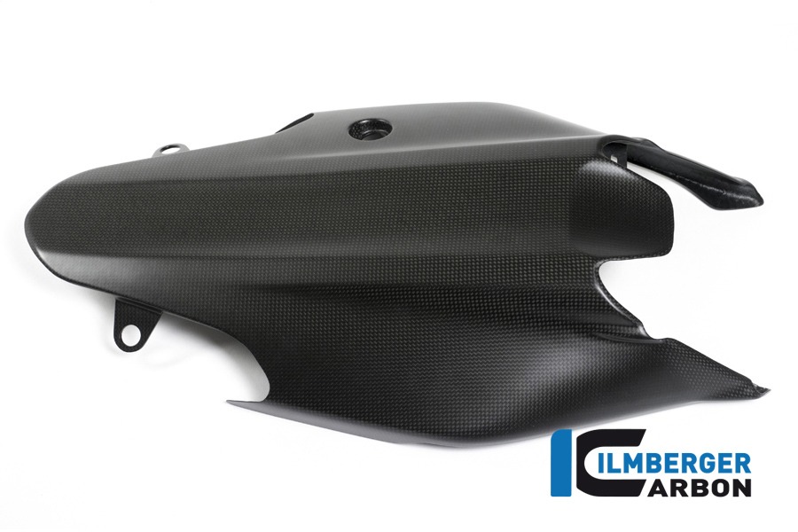 Ilmberger Carbon Rahmenheckabdeckung unten matt, Carbon