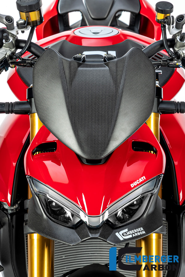 Ilmberger Carbon Verkleidungsoberteil unten matt für Ducati Streetfighter V4 V2 2020-