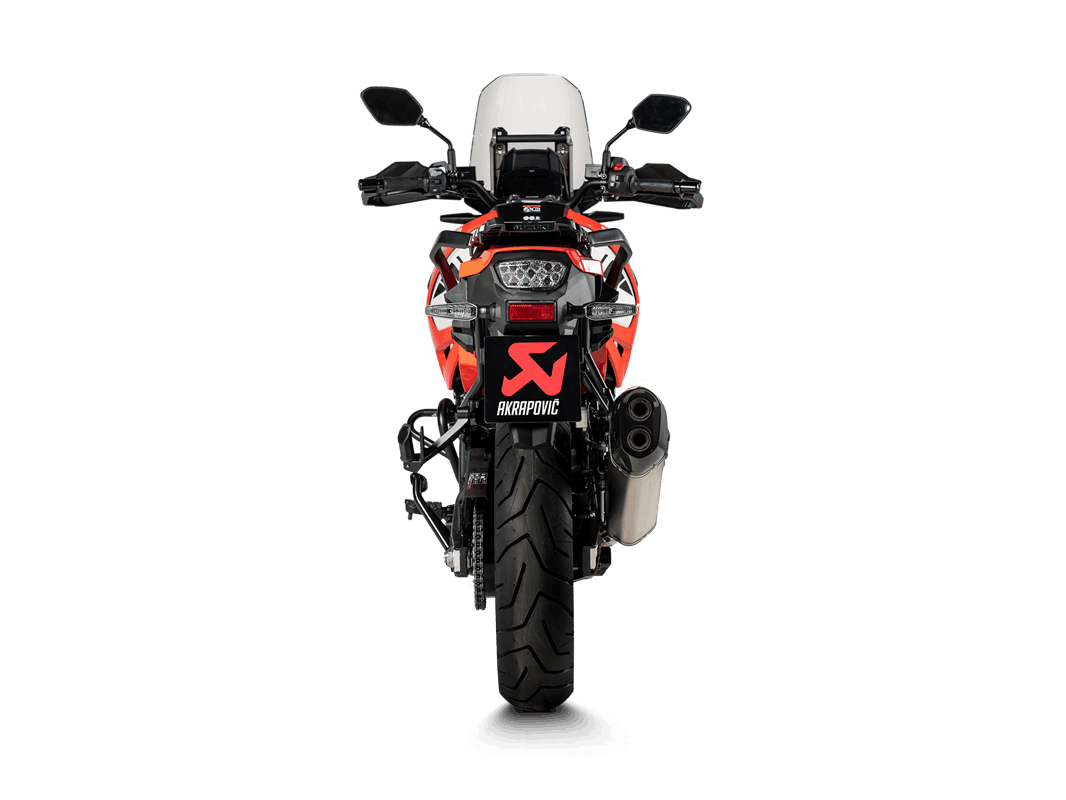 Akrapovic Slip-On Line (Titanium) Auspuff für Suzuki V-Strom 1000 2014-2019 und V-Strom 1050 ab 2020-2025