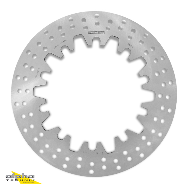 BRAKING Bremsscheibe Standard hinten