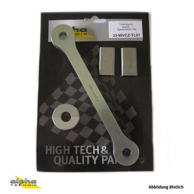 alpha Technik Tieferlegungssatz 40mm für Suzuki Bandit 650A,SA; Typ WVCZ; Modelljahr 2009-