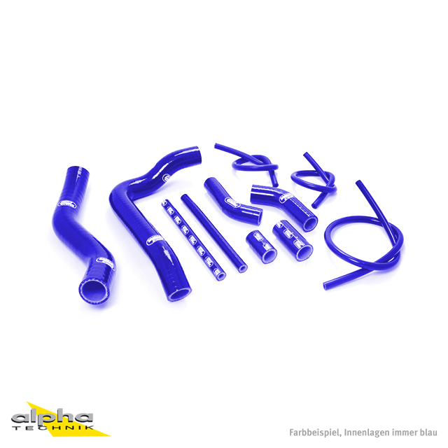 SAMCO SPORT Siliconschlauch Kit blau für Honda VFR750R Modelljahr 1988-1993
