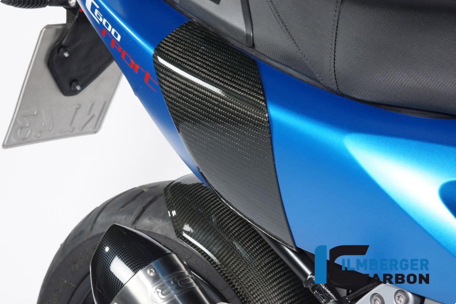 Ilmberger Carbon Sturzpads hinten, Carbon