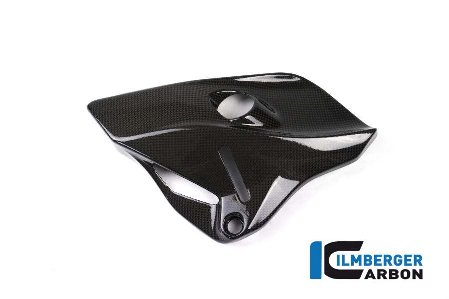 Ilmberger Carbon Abdeckung unterm Rahmen rechts glanz