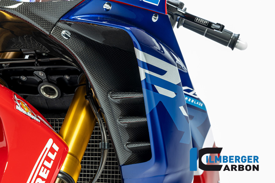 Ilmberger Carbon Verkleidungsseitenteil links, glänzend, für Honda CBR1000RR-R Fireblade (SP), SC82, ab 2020-