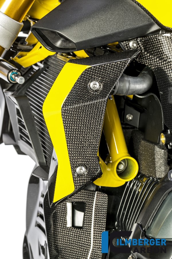 Ilmberger Carbon Wasserkühlerabdeckung links, Carbon
